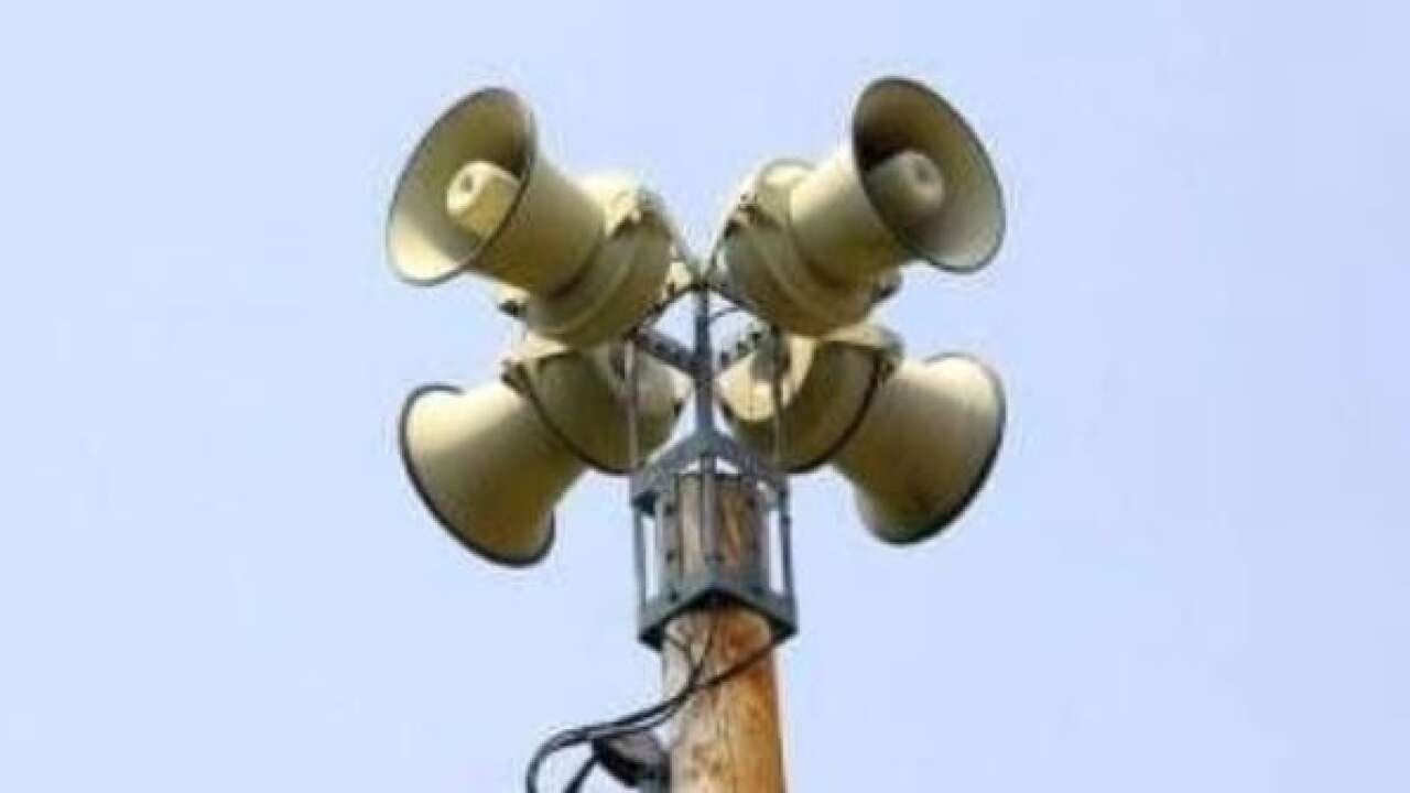 Early Warning System Sirens to be tested in SLO Co. this week
