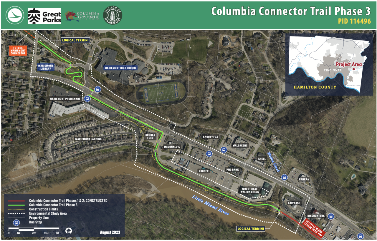 Columbia Connector Trail project