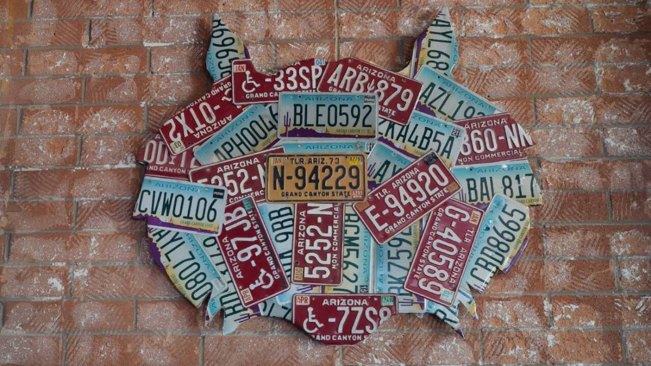 “This will be a University of Arizona Wildcat bar,” said Hibler in a previous interview with ABC15. Featured here is a closeup of some of the wall art inside the bar.