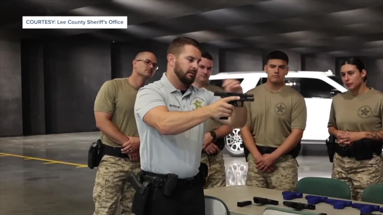 Lee County Sheriff's Office Cadet training
