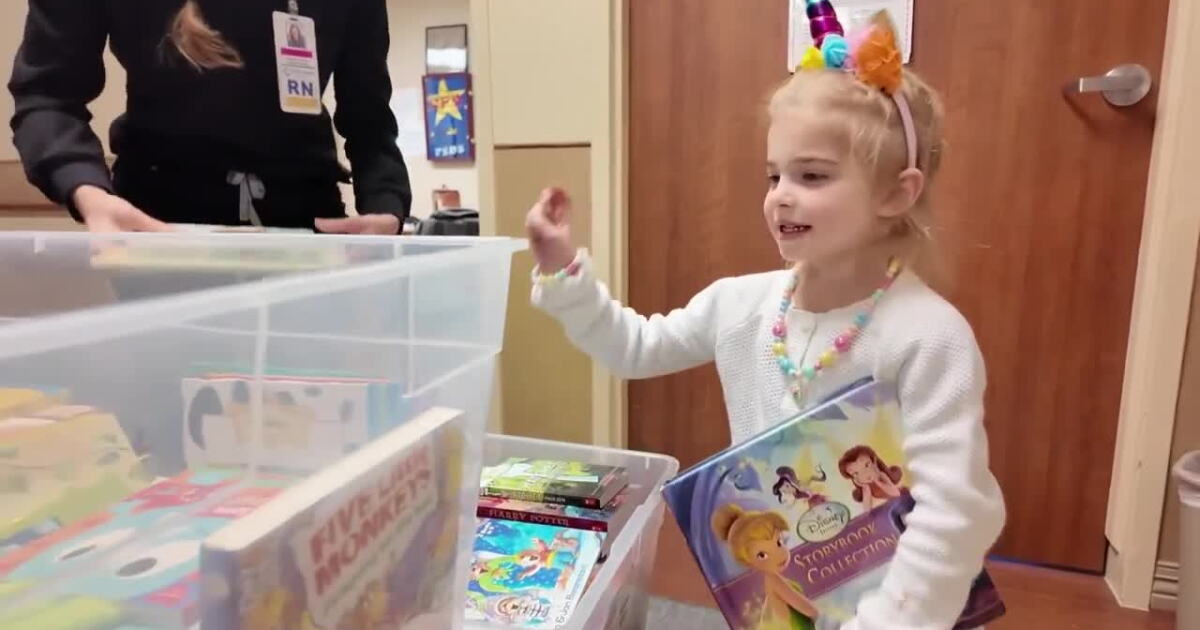 Montana teen donates children's books to hospital for nearly a decade - Vimarsana News