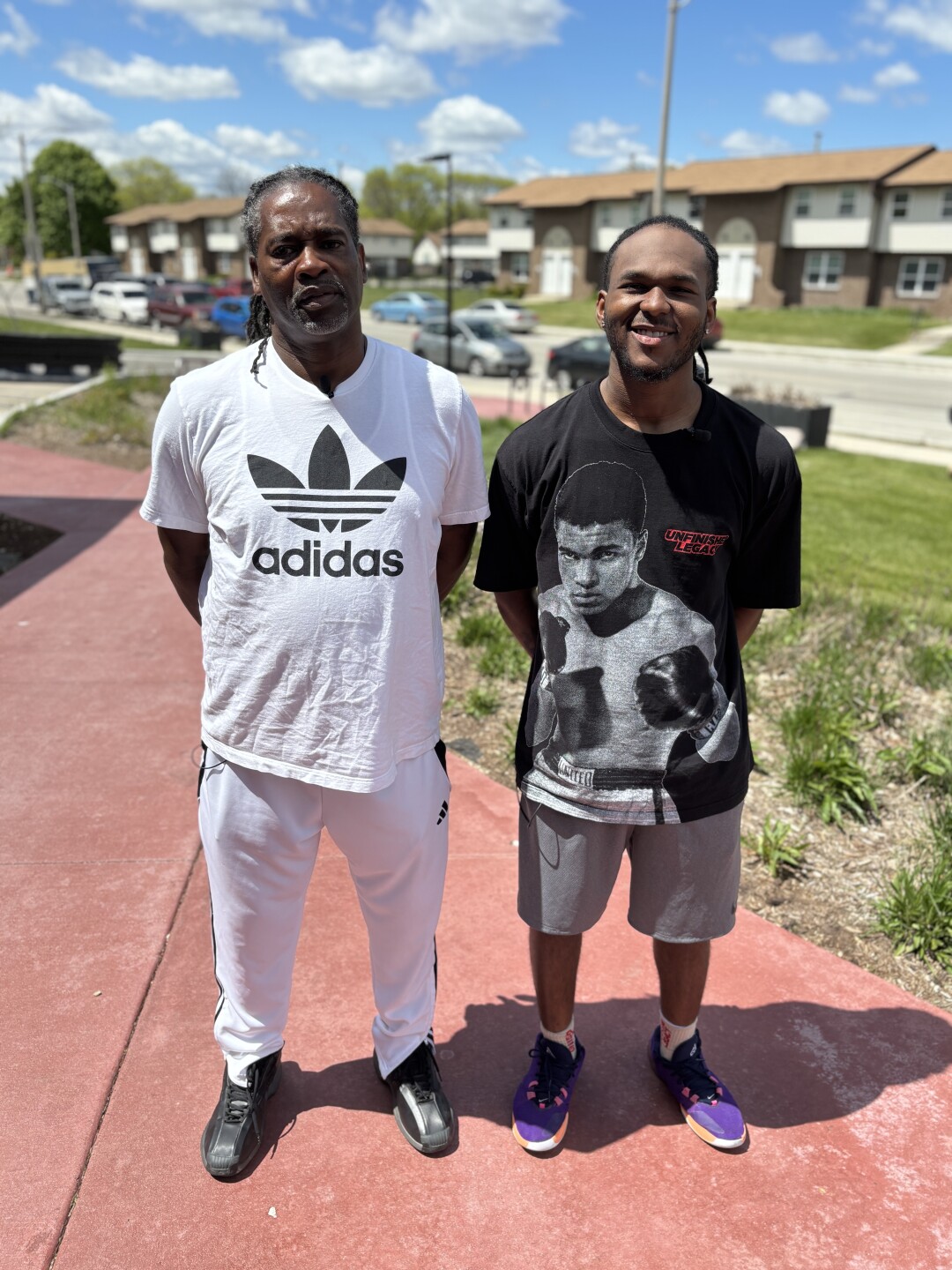 Woodland Jr. and fellow resident Evan Hadnot have lived in King Park for years and have watched it go from a thriving space to a desolate one.