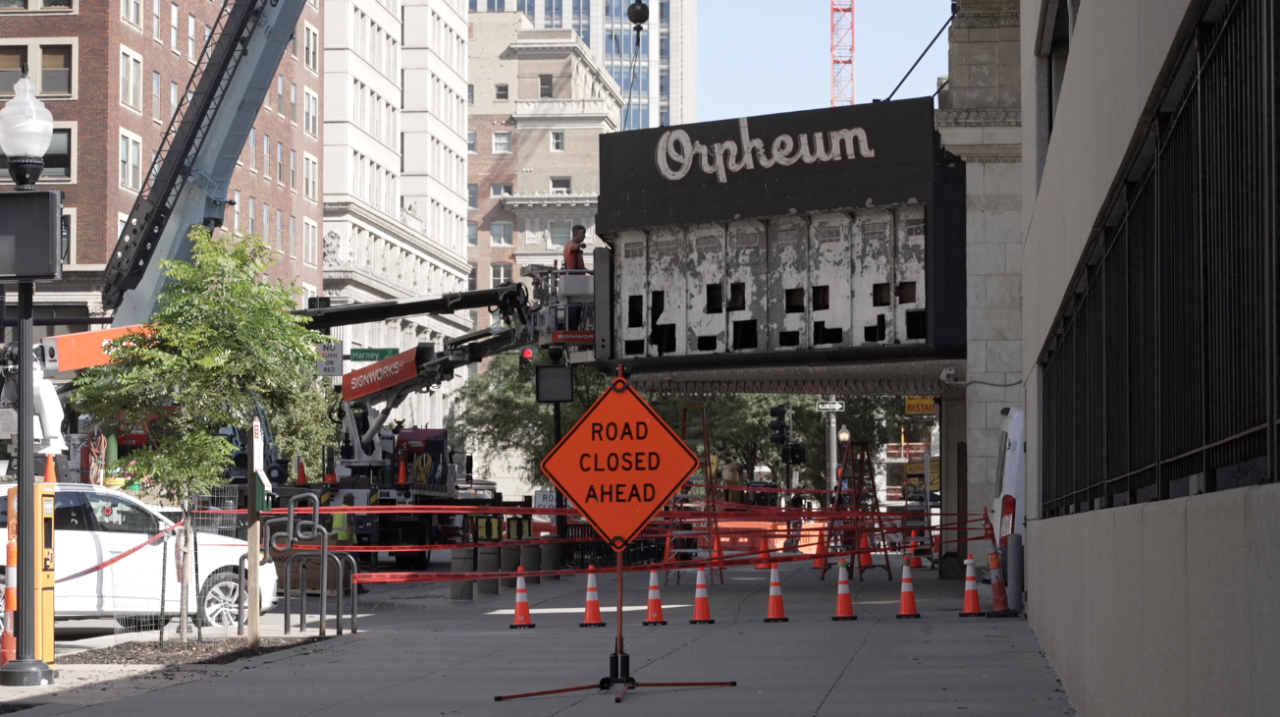 Orpheum Theater sign 3