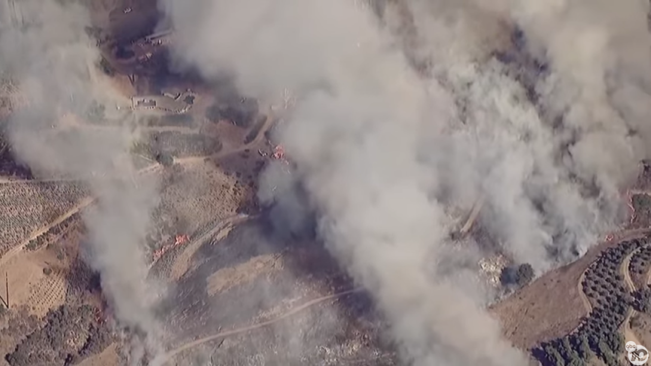 UPDATE: Garden Fire in Fallbrook 100% contained