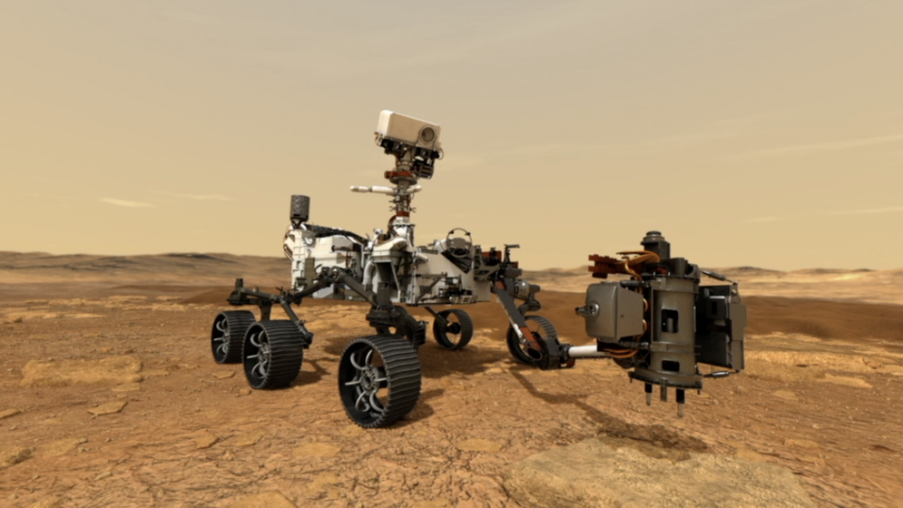Mars Perseverance Rover Simulation