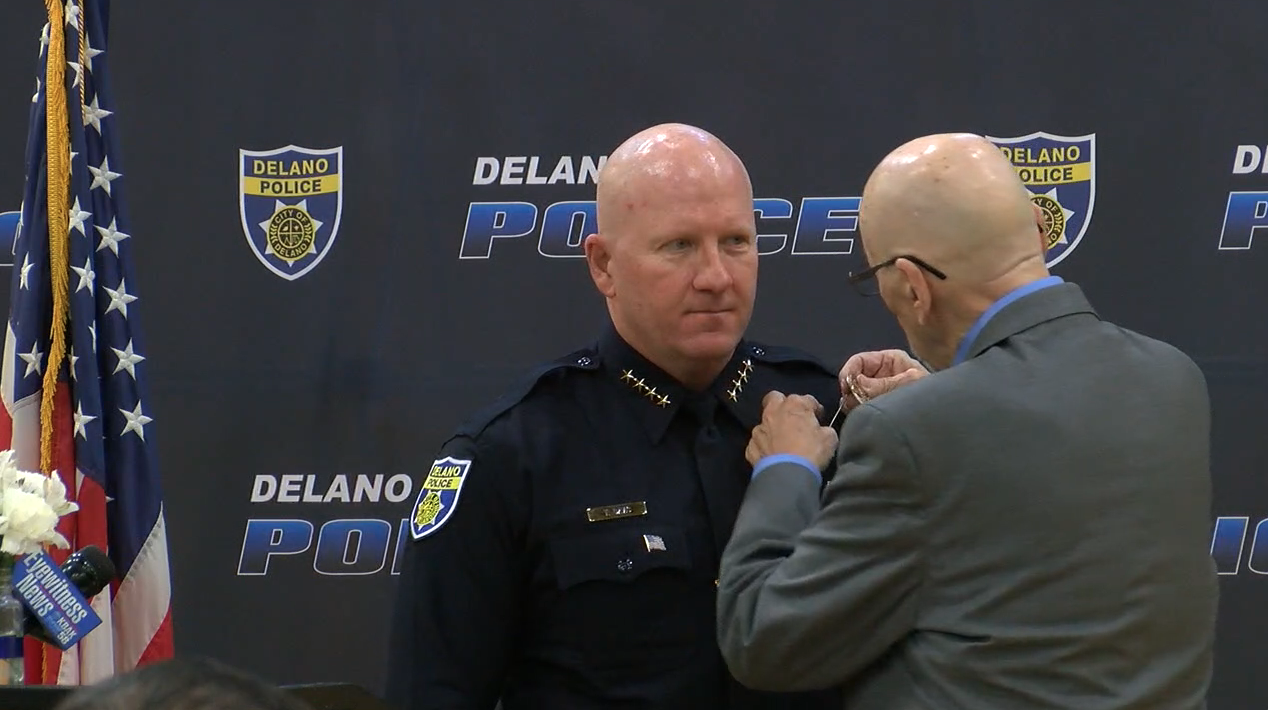 Police Chief Tyson Davis, Delano