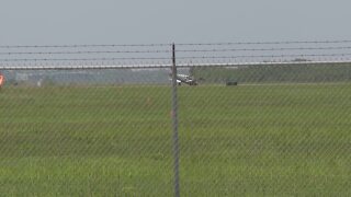 Nose gear issue on plane prompts emergency landing at PIE: Officials