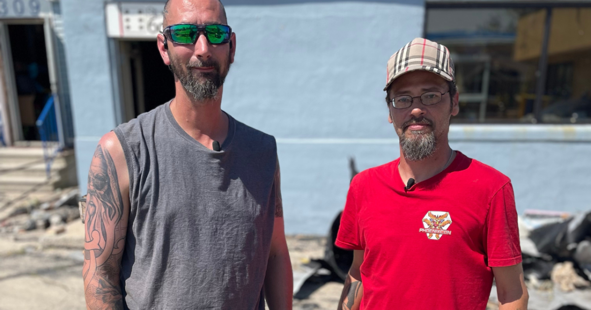 Menasha business owners vow to rebuild after EF-3 tornado destroys their building