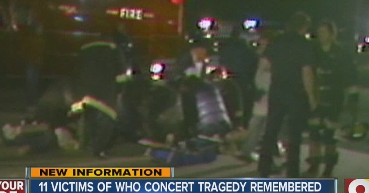 Who Concert Paramedic Describes Deaths Despair