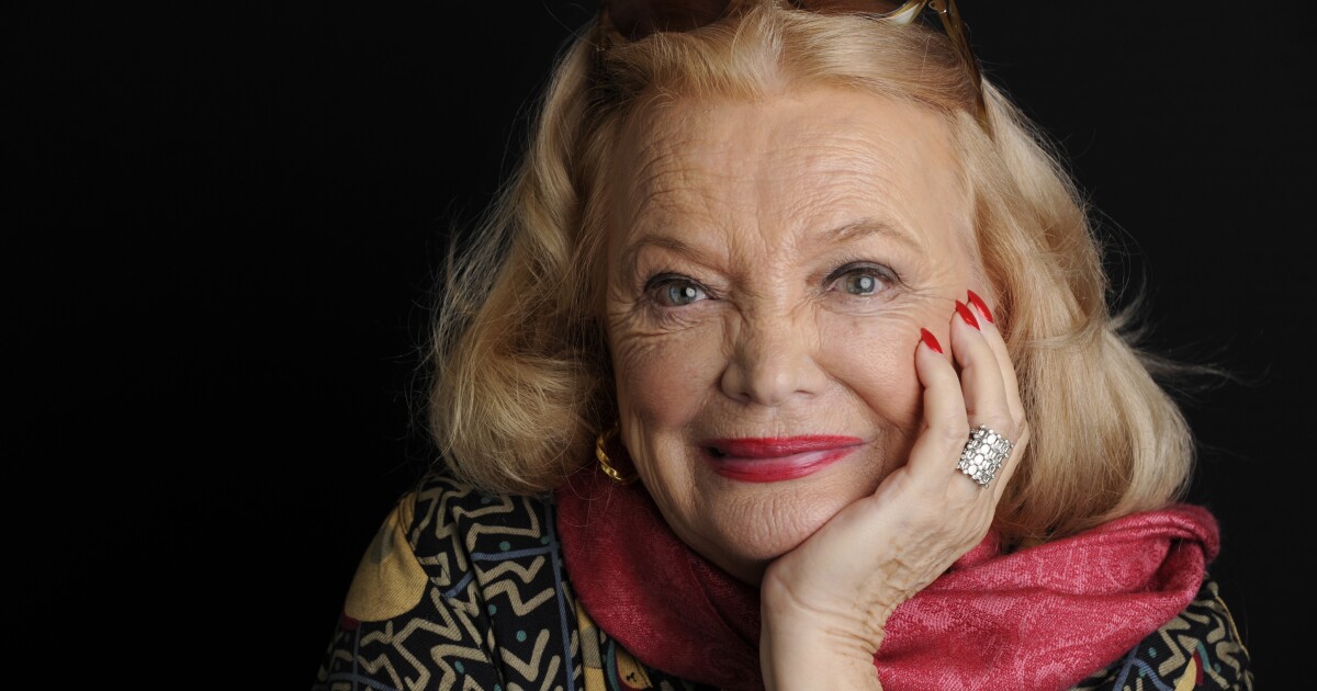 Gena Rowlands, actriz y estrella de cine, muere a los 94 años