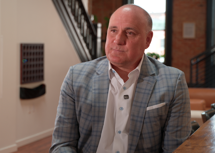 Greg Olson, CEO of Urban Sites, a company that was one of the first developers in Over-the-Rhine in the 1990's.