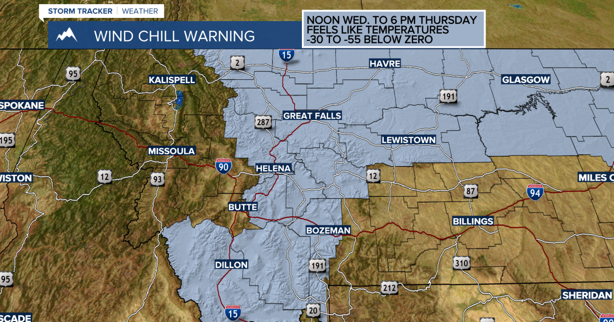 Severe winter weather to impact Montana through Friday