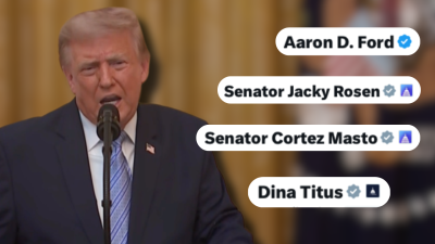 Nevada leaders share thoughts on President Trump's statements regarding election security