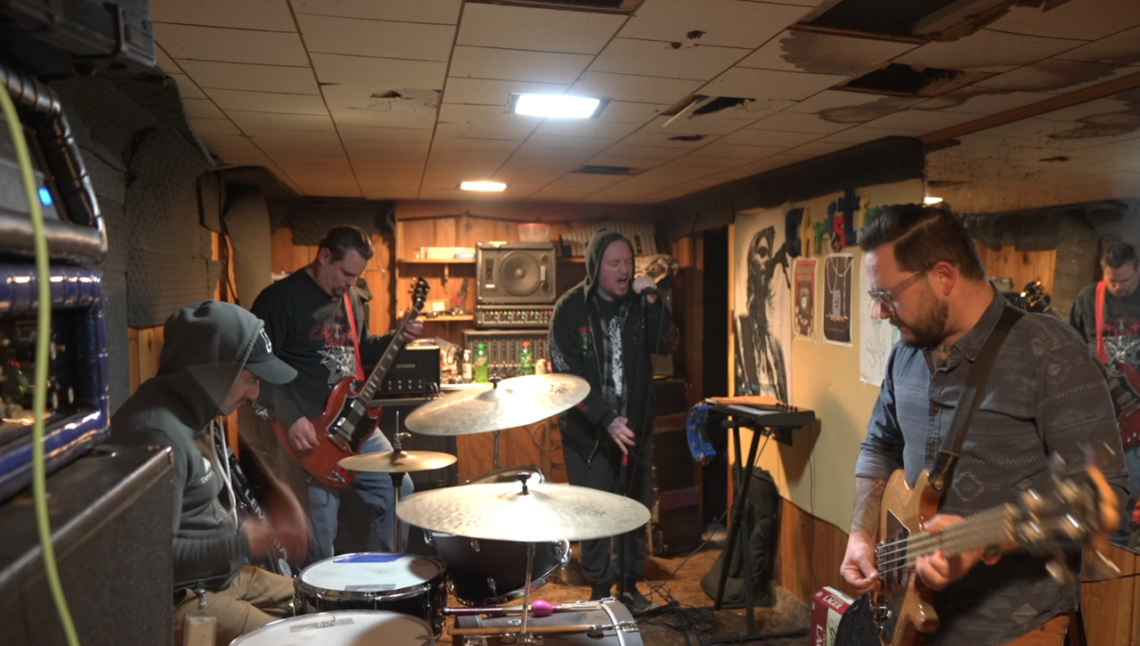 Cavalcade practicing before Stoopfest