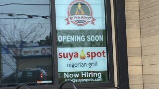 Suya Spot sign 
