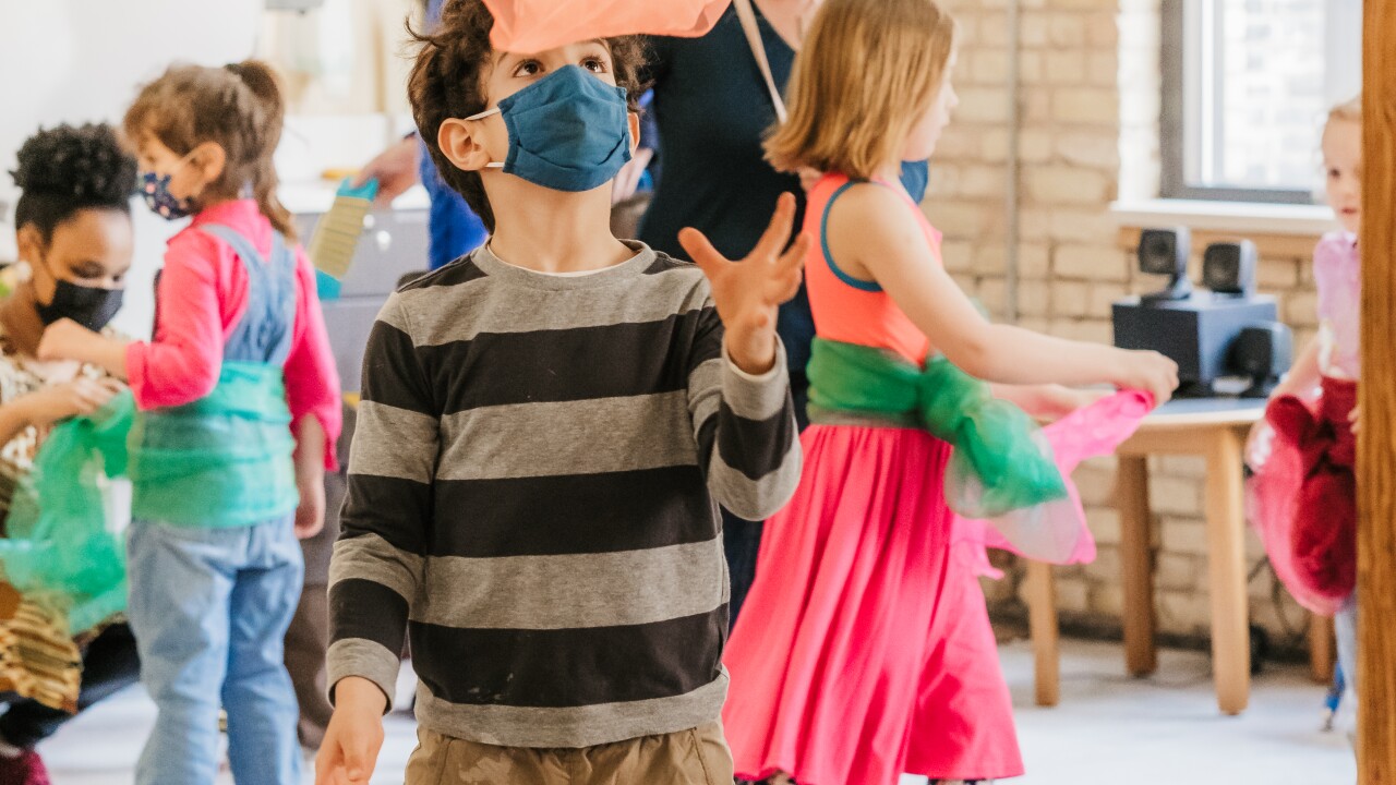Family Frolic at Grand Rapids Chidren's Museum