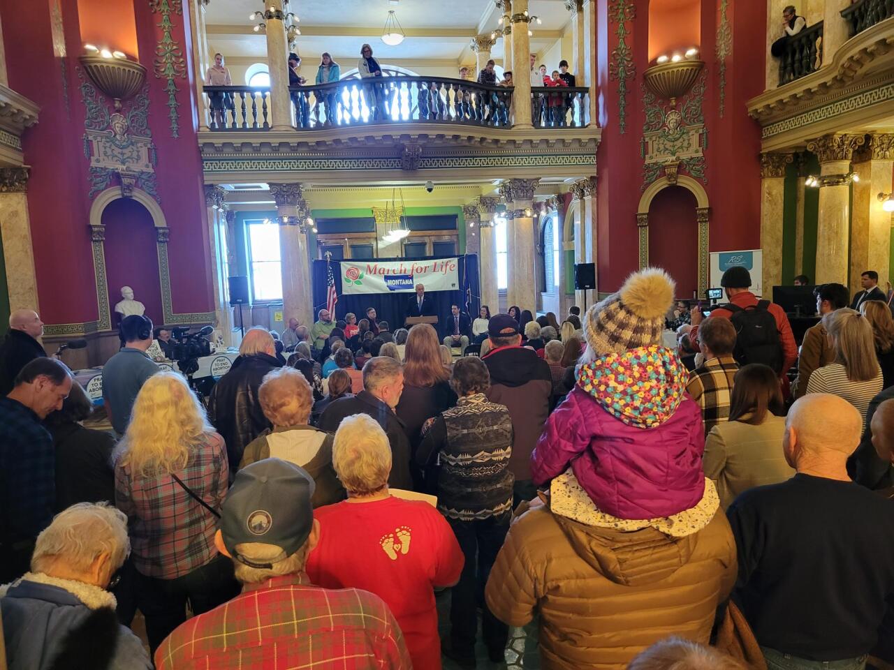 March for Life at Montana Capitol