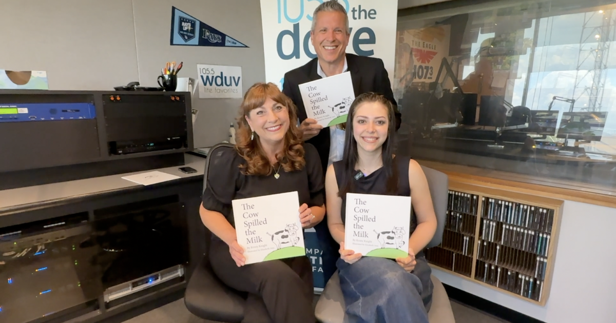 Local radio star Kristy Knight of 105.5 the Dove writes children's book with her daughter