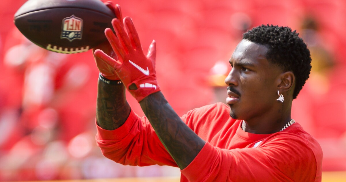 LIVE UPDATES | Mecole Hardman questionable to return in Super Bowl LVII rematch