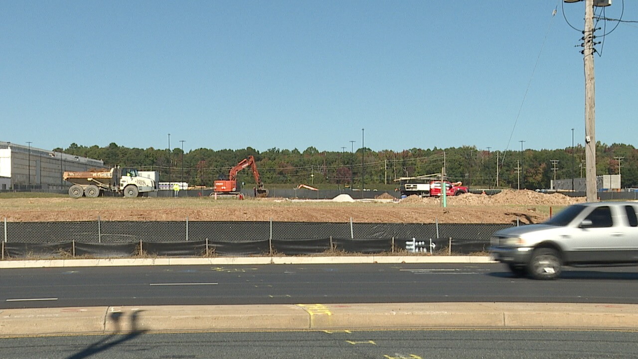 Aviation station under construction