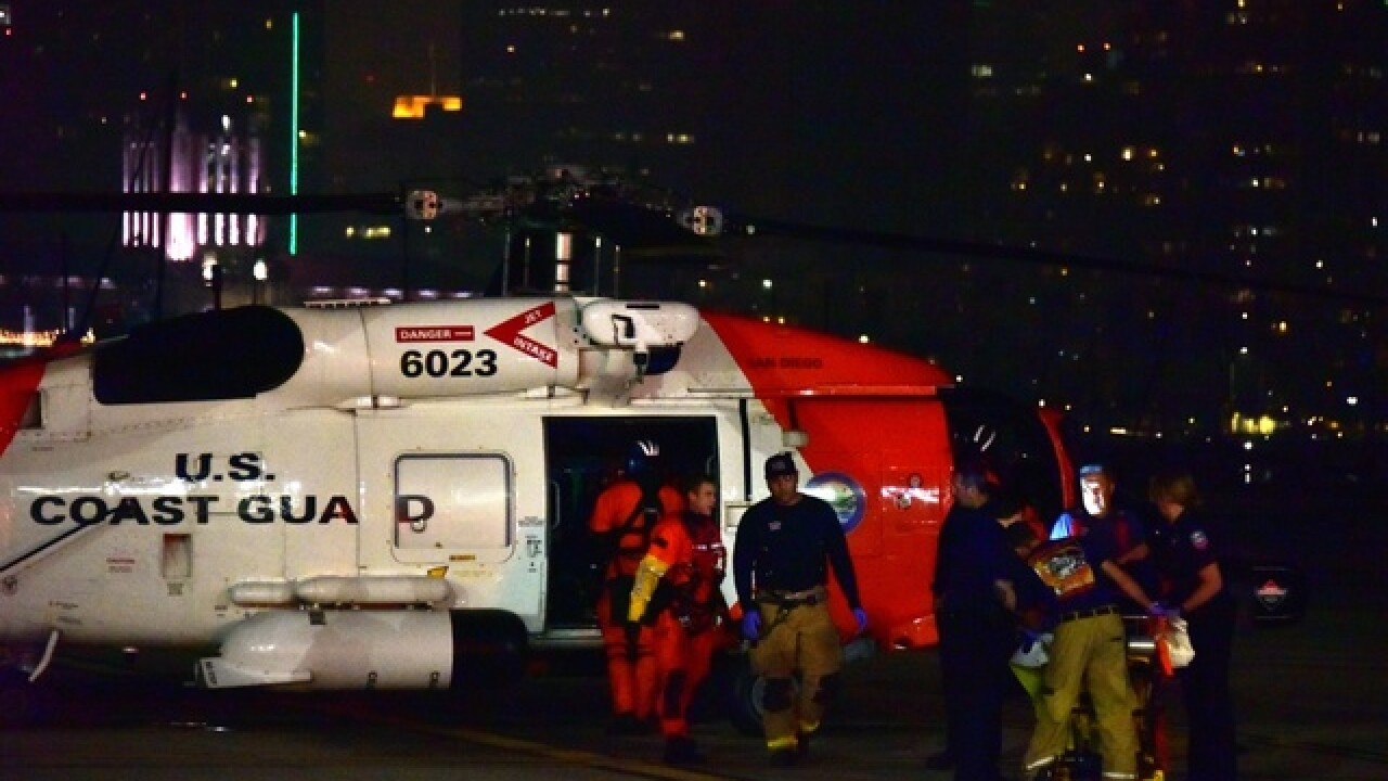 1 dead, 17 rescued in yacht, fishing boat crash