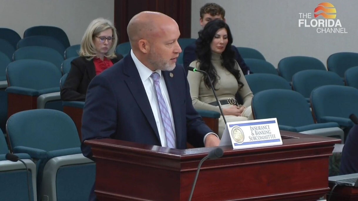 State Rep. Spencer Roach explains how his plan would improve the home insurance market in Florida.