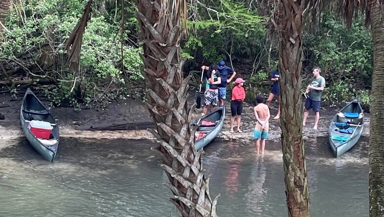 Weeki Wachee kayakers
