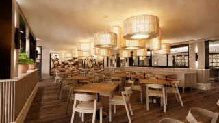 Rendering of Atlas restaurant in Annapolis