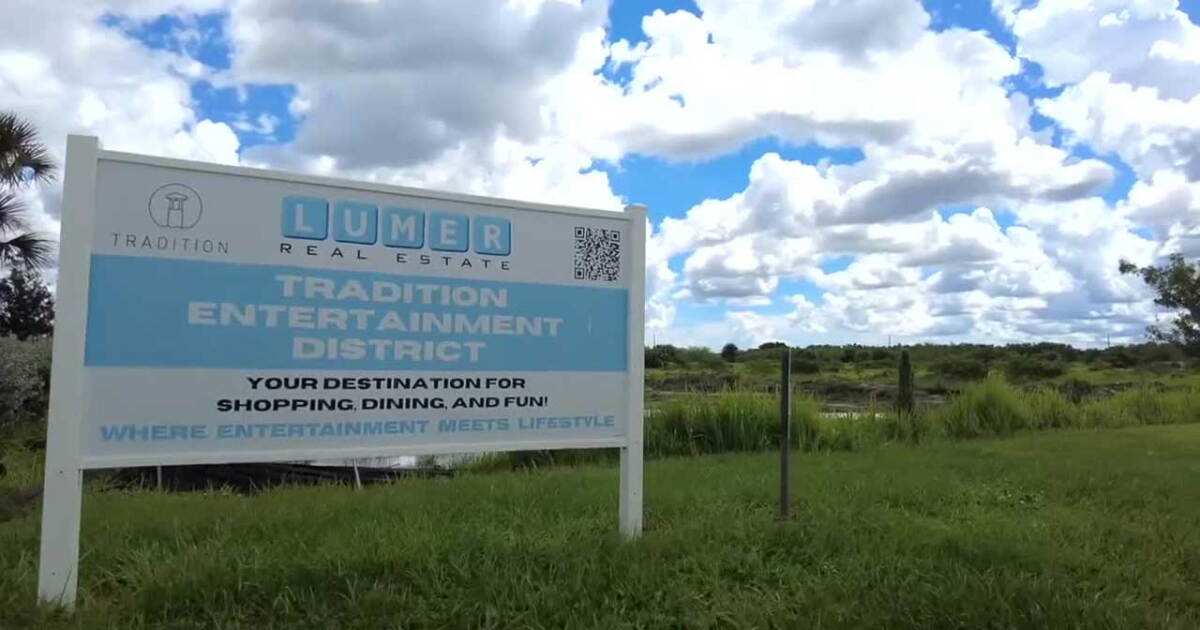 Tradition Entertainment District in Port St. Lucie to break ground within six months