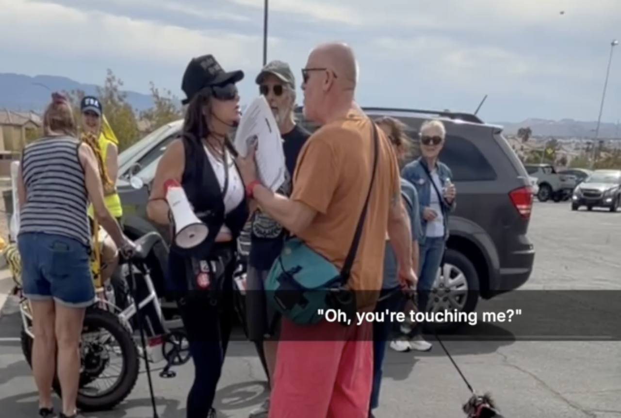 'Bullhorn Becky' incident
