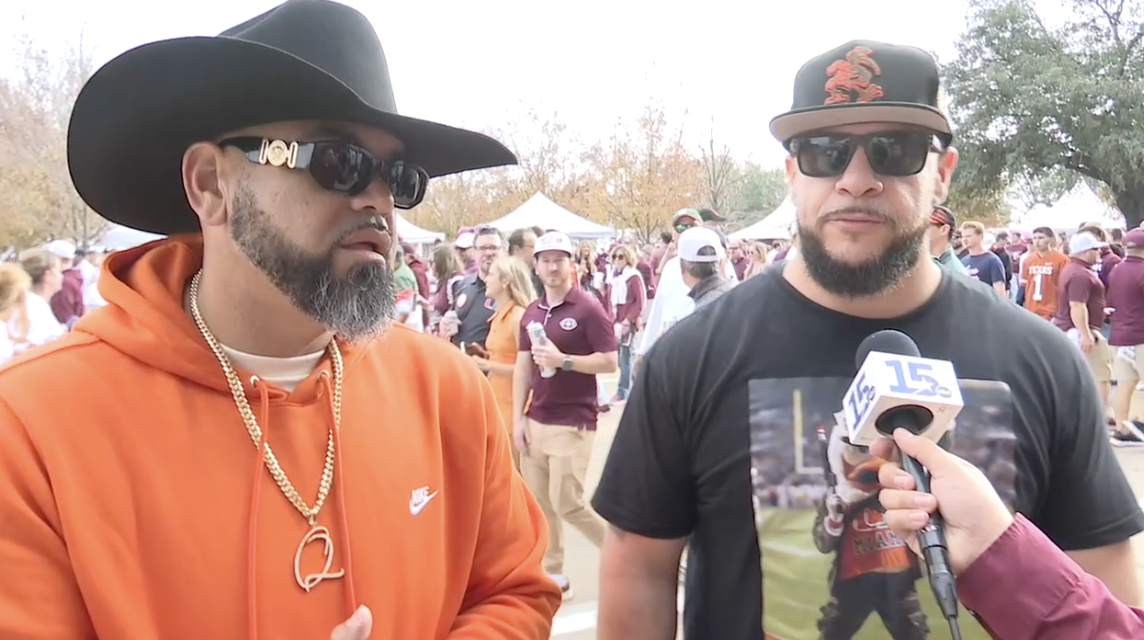 College GameDay brings playoff excitement to Kyle Field as Aggie and Hurricane fans unite