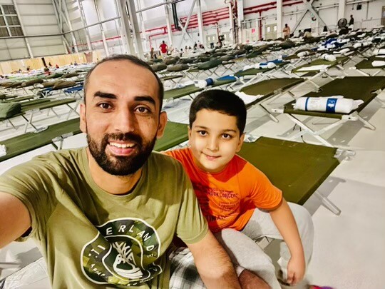 Ahmad "Kevin" Siddiqi and son