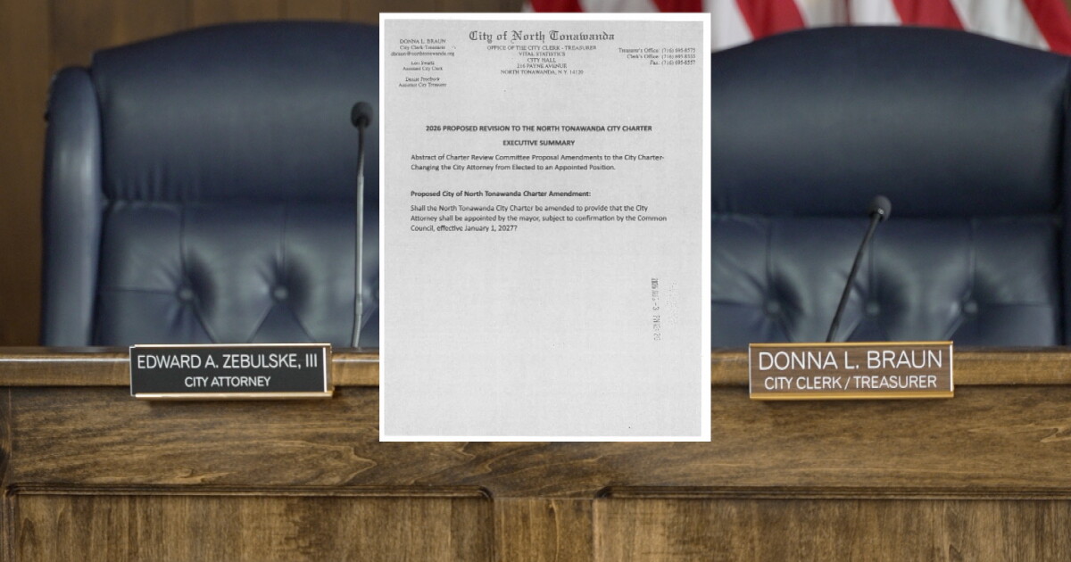 ‘More involved than they should': Filing error blocks North Tonawanda city attorney ballot proposal