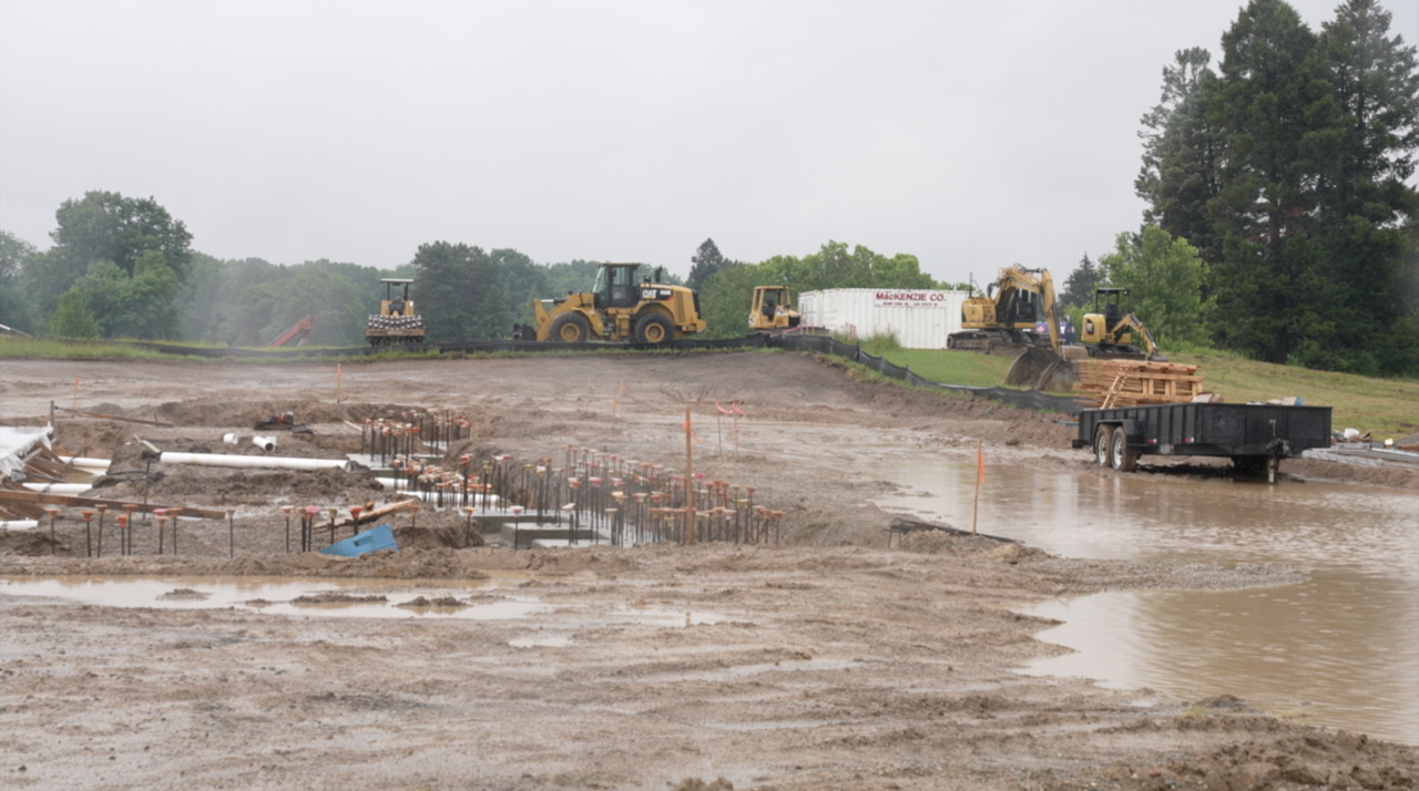After an almost two-year delay, crews broke ground last week on WestPark.
