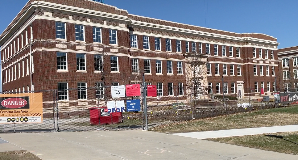 The old Chemistry Building at UC is where the professor said hundreds of boxes of Native American remains were once stored.
