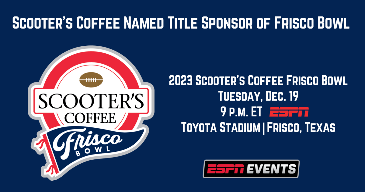 Scooter's Coffee named title sponsor of Frisco Bowl