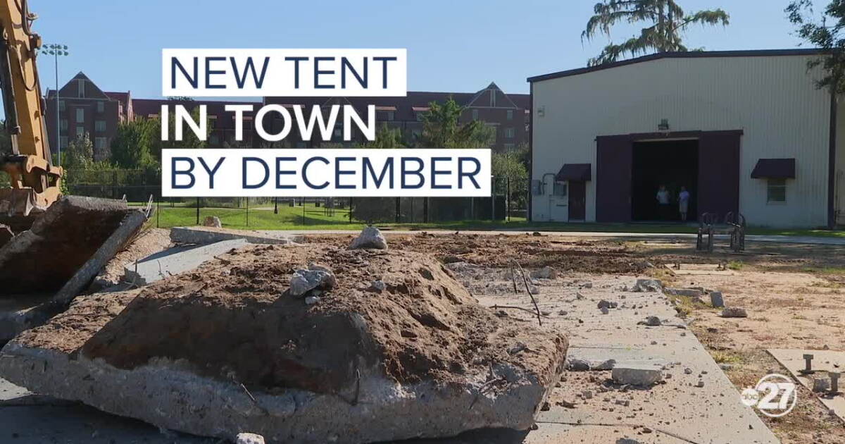 WATCH: New FSU circus tent to be delivered by end of year; circus alum creates documentary about old tent