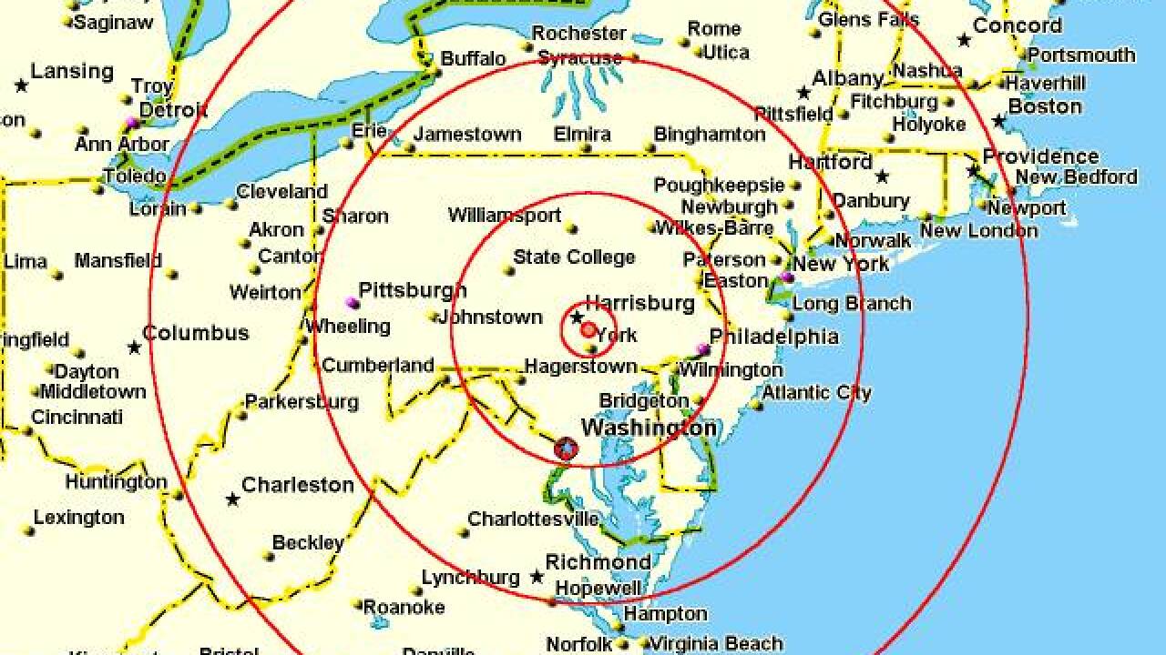 Three Mile Island Map Location