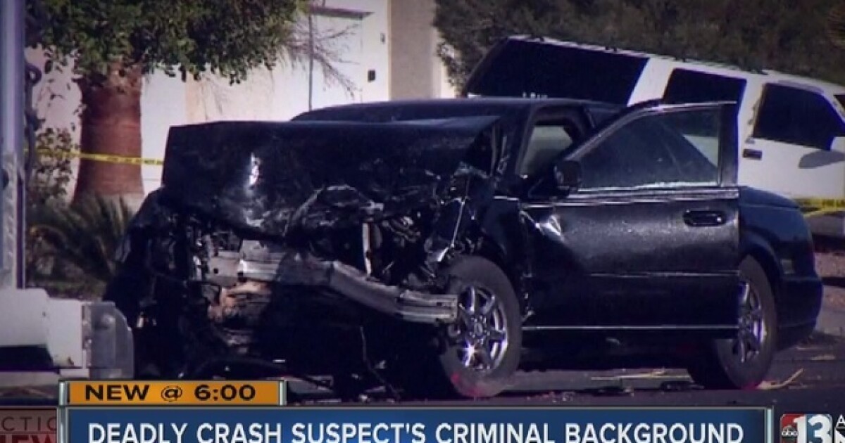 Las Vegas Car Accident >> Update Man Arrested In North Las Vegas Crash That Killed 3 Las Vegas Car Accident >> Update Man Arrested In North Las Vegas Crash That Killed 3
