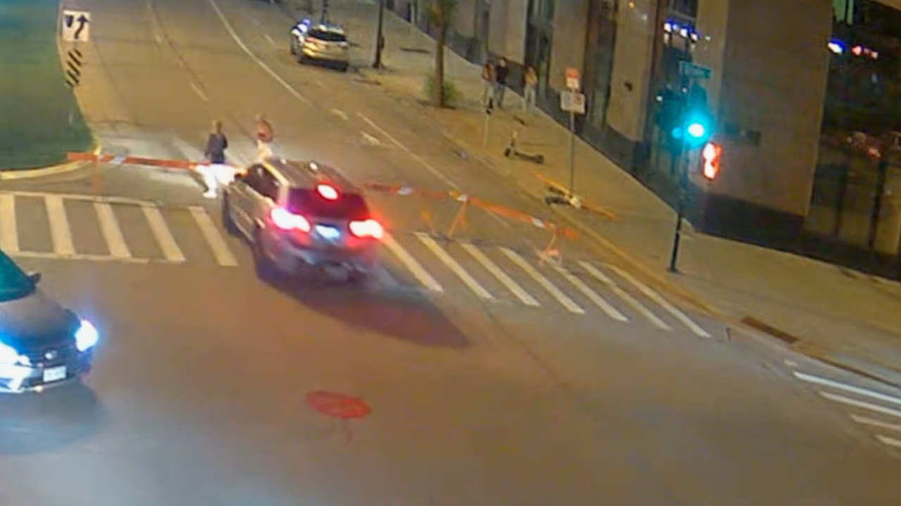 New video shows the aftermath of the Water Street crash that severely injured two young women