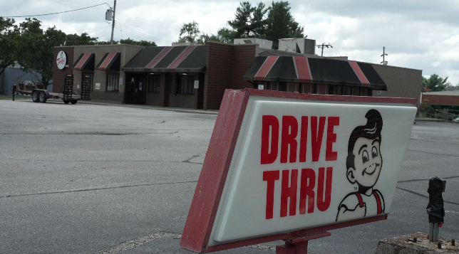 Milford's empty Frisch's Big Boy