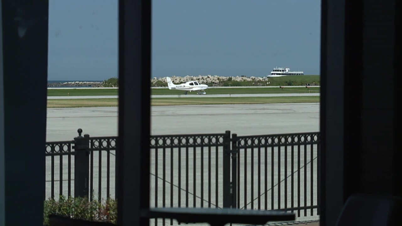 Small, private airplanes and medical flights account for most of the traffic at Burke Lakefront Airport.