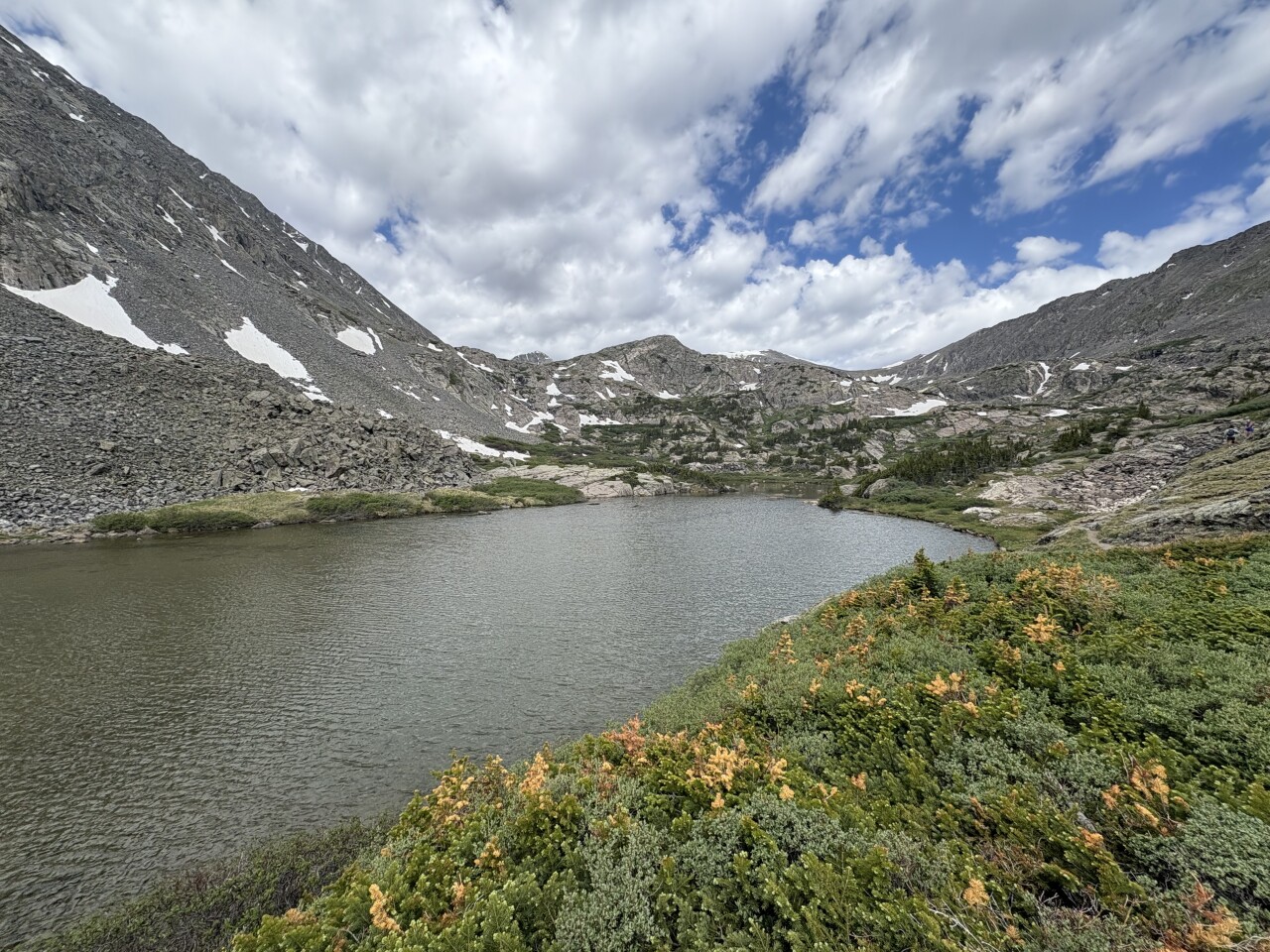 White Falls at McCullough Gulch in Breckenridge
