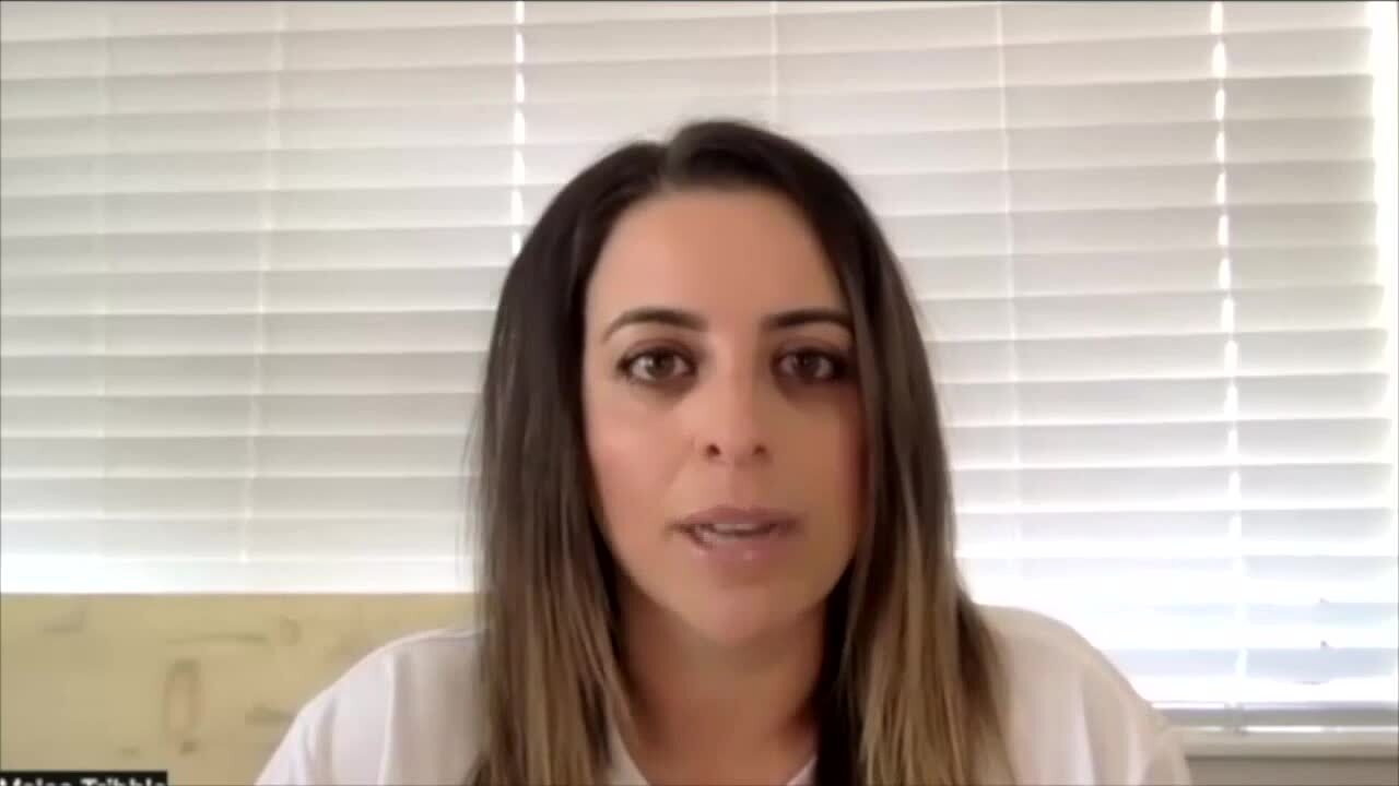 Malea Tribble speaks about shark encounter