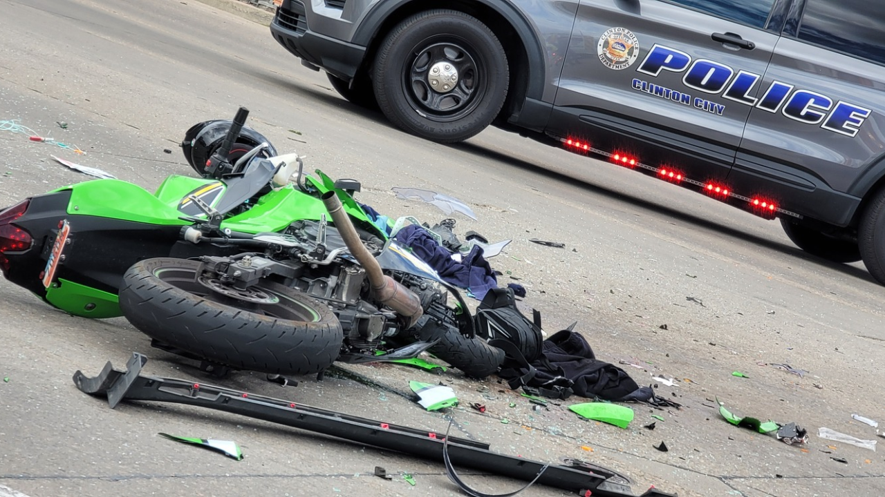 Motorcyclist in the hospital after being struck by car in Syracuse, condition unknown