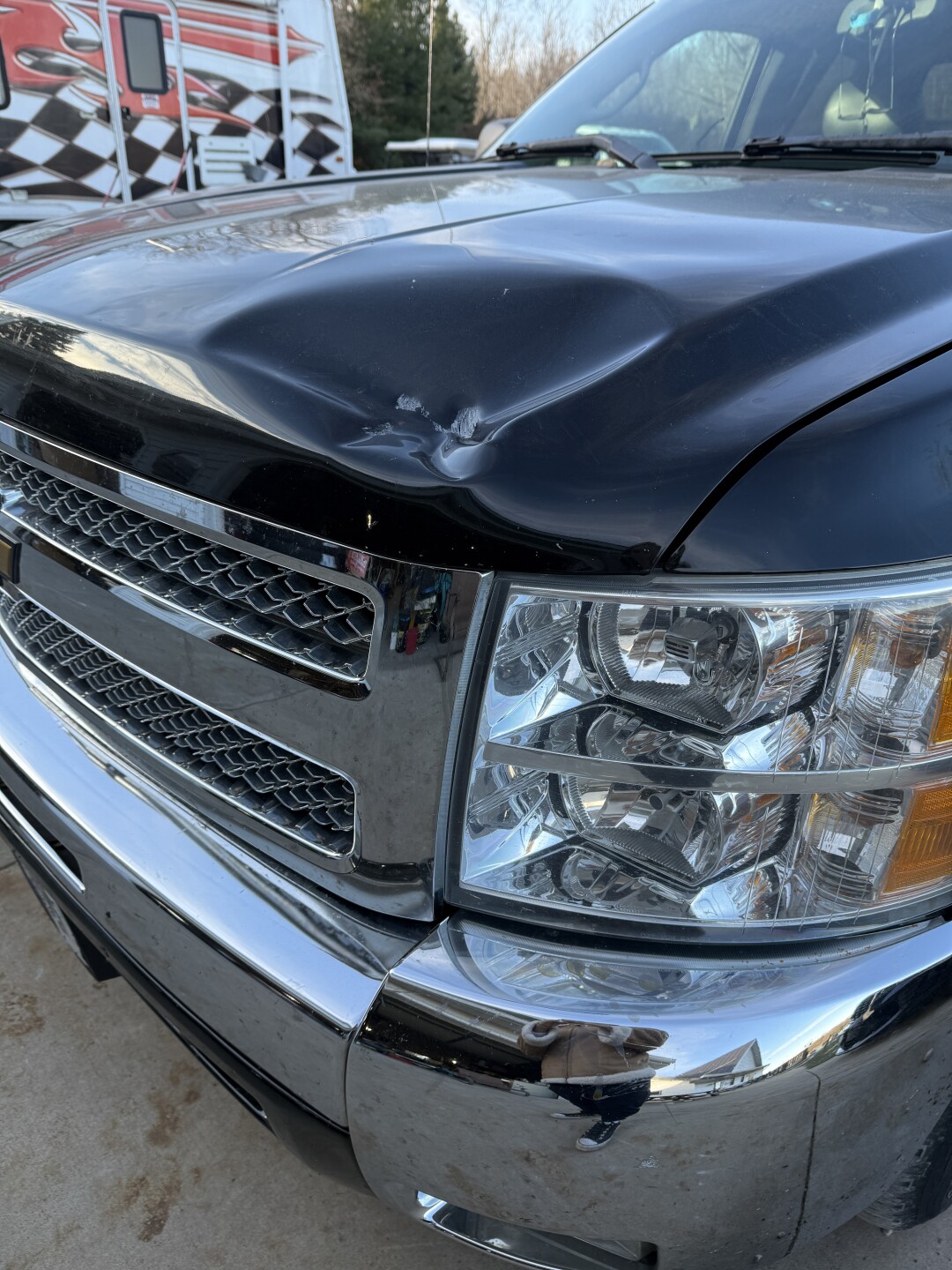 Cascade gas blast aftermath