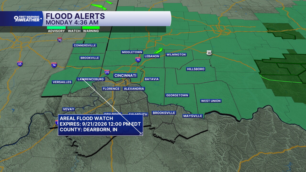 Areal Flood Watch until noon