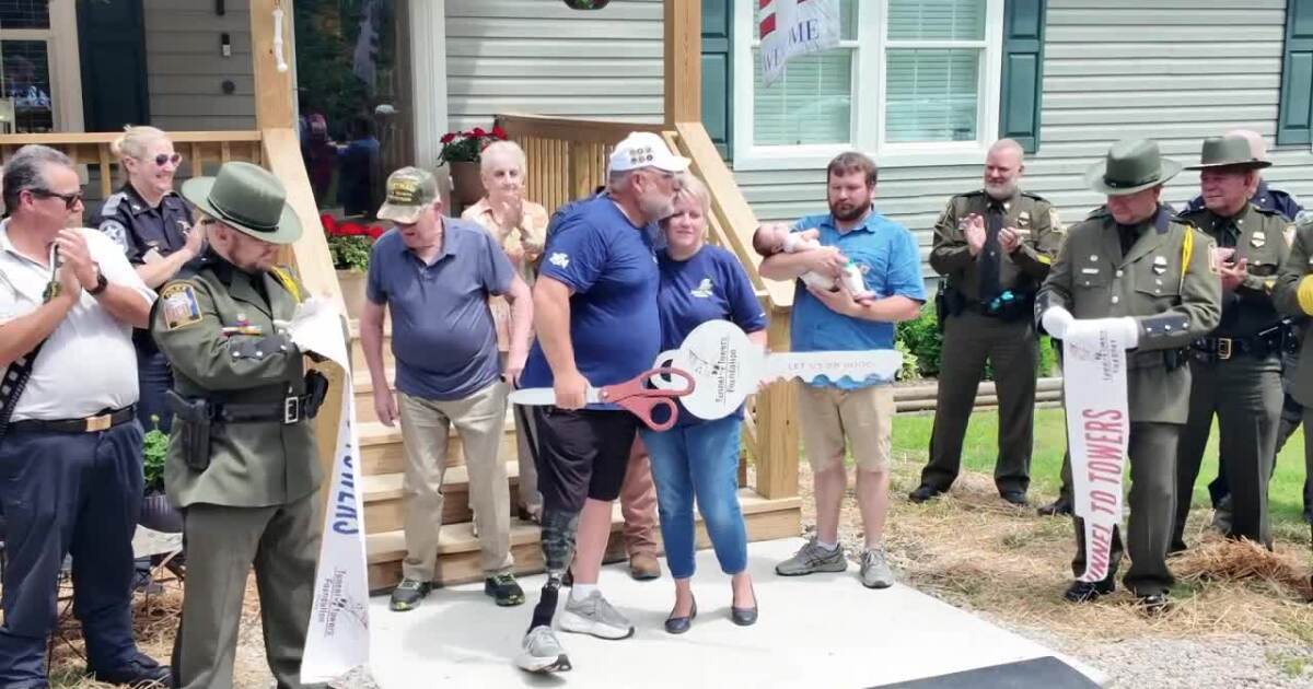 Former police officer receives accessible home renovation, mortgage payoff Former police officer receives accessible home renovation, mortgage payoff