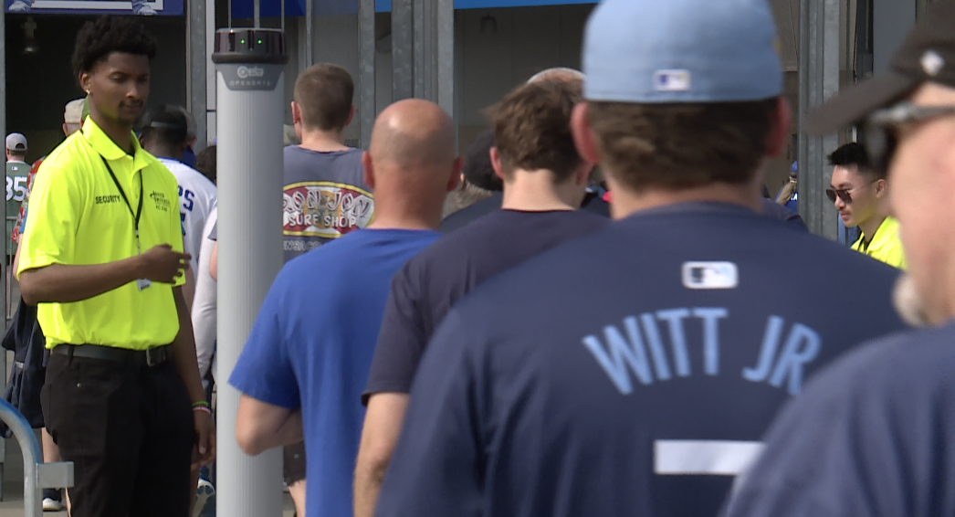 Royals Fans Early First Pitch