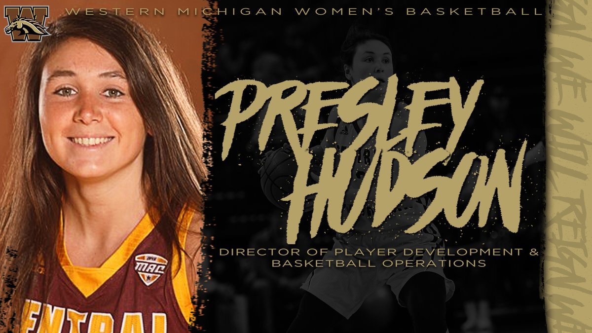 Presley Hudson hired at WMU.